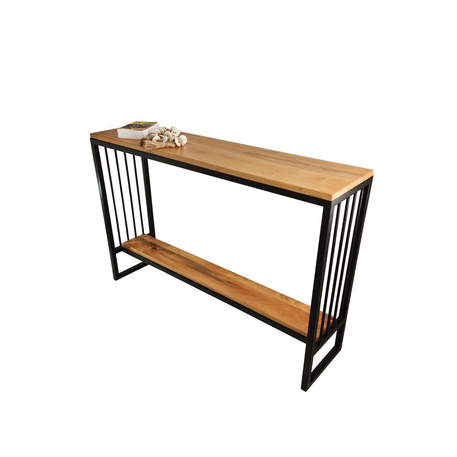 Mesa de arrimo de roble Cardona L-2