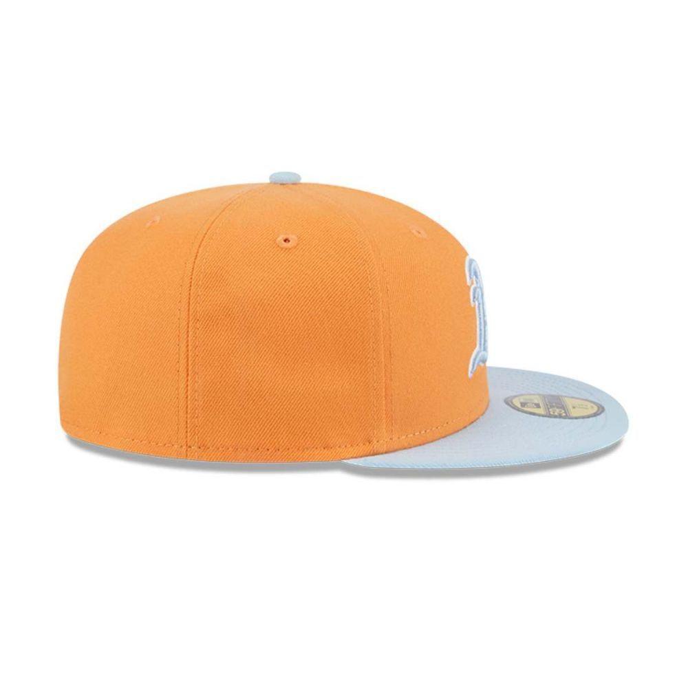 Snapback New Era 59fifty MLB Boston Red Sox Color Pack Orange-4
