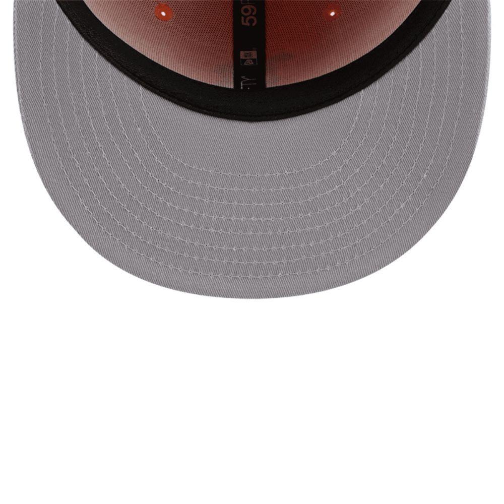 Snapback New Era 59fifty MLB Boston Red Sox Color Pack Orange-5
