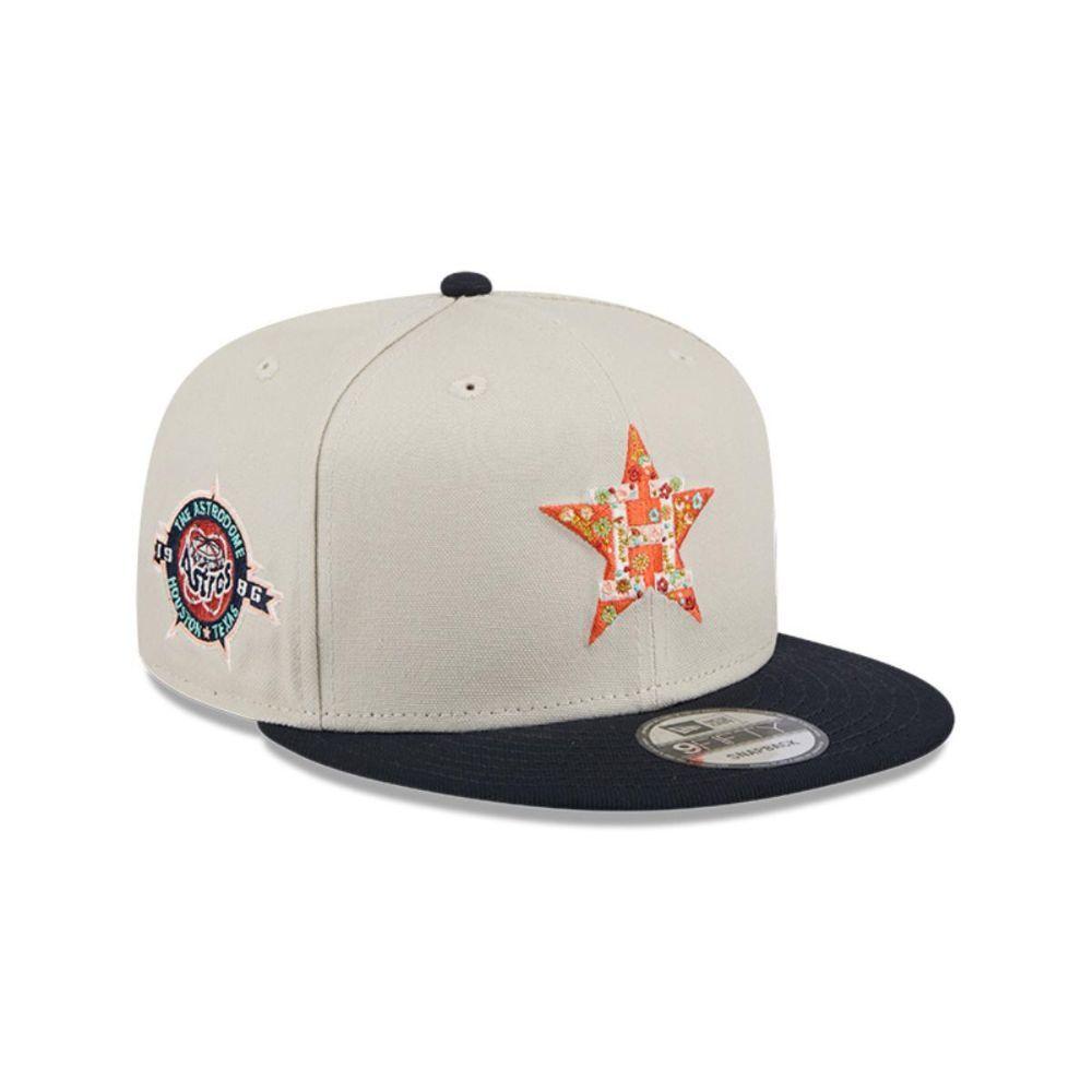 Jockey New Era 9fifty MLB Houston Astros Floral Fill Light Beige-2