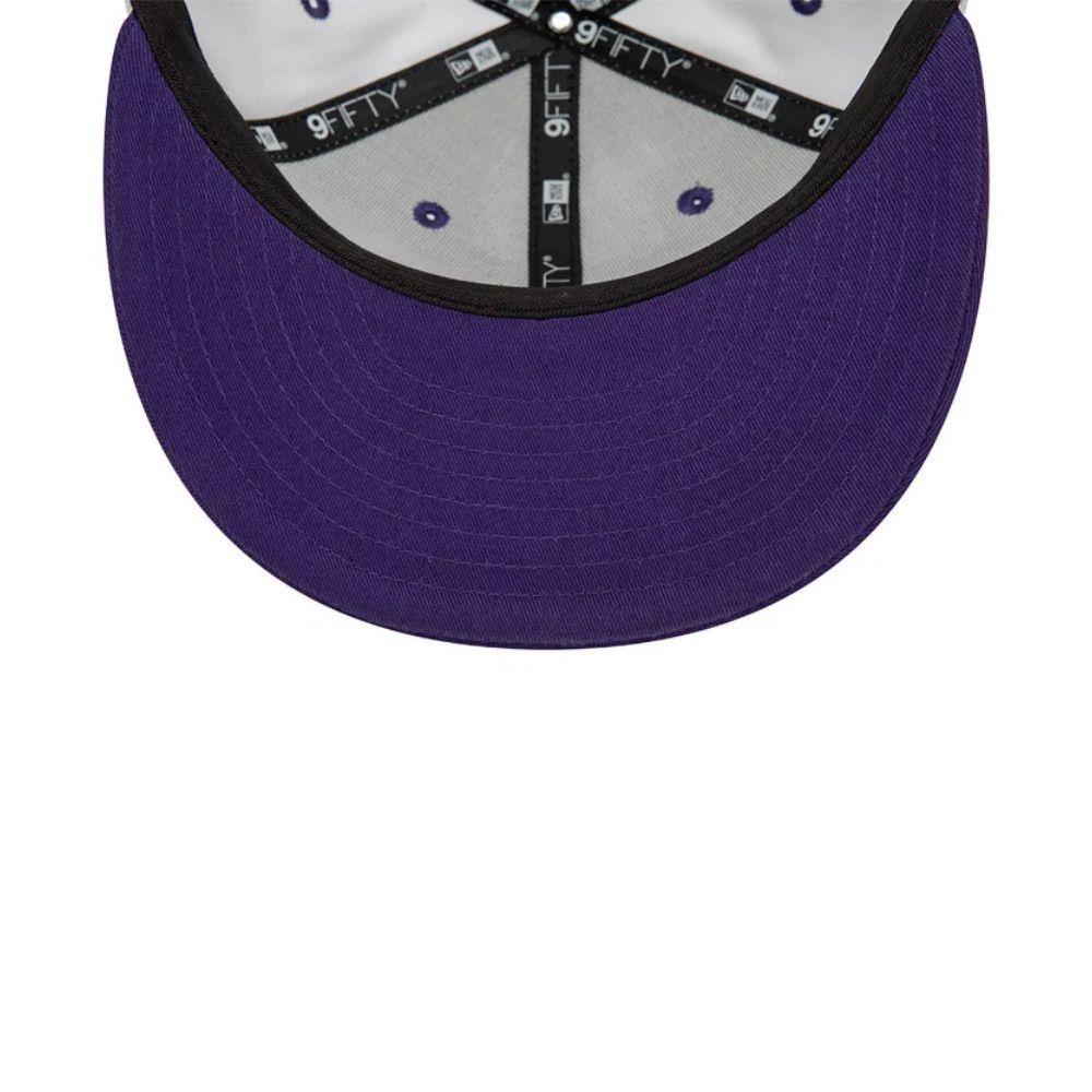 Jockey Snapback New Era White Crown Phoenix Suns 9Fifty NBA-4