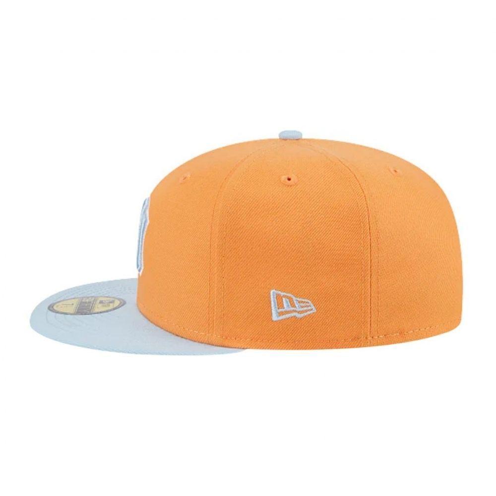 Snapback New Era 59fifty MLB New York Yankees Color Pack Orange-2