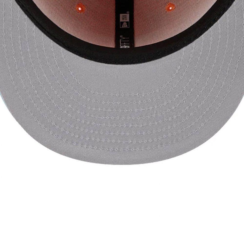 Snapback New Era 59fifty MLB New York Yankees Color Pack Orange-5