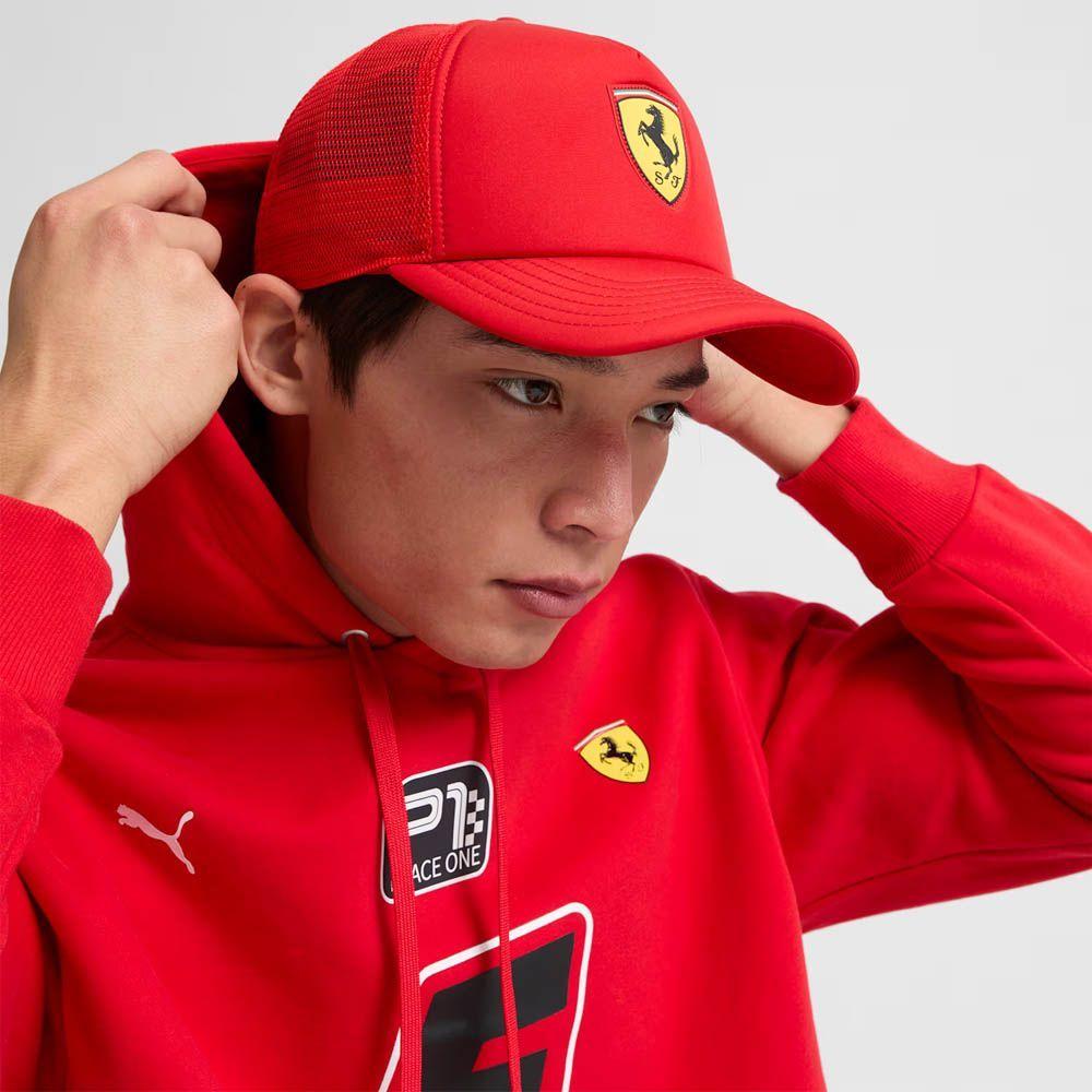 Jockey Puma Trucker Scuderia Ferrari Race Rojo-2