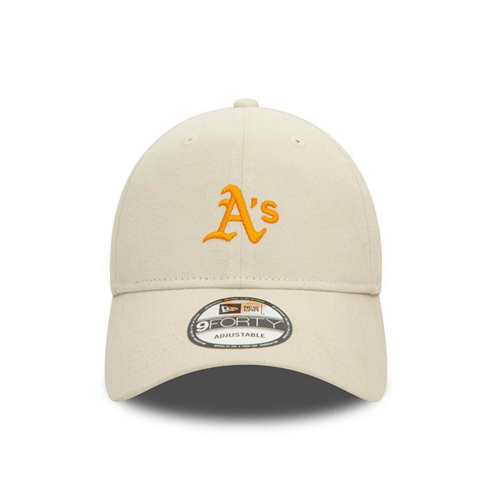 Jockey New Era Oakland Athletics MLB 9FORTY Washed Light Beige-2