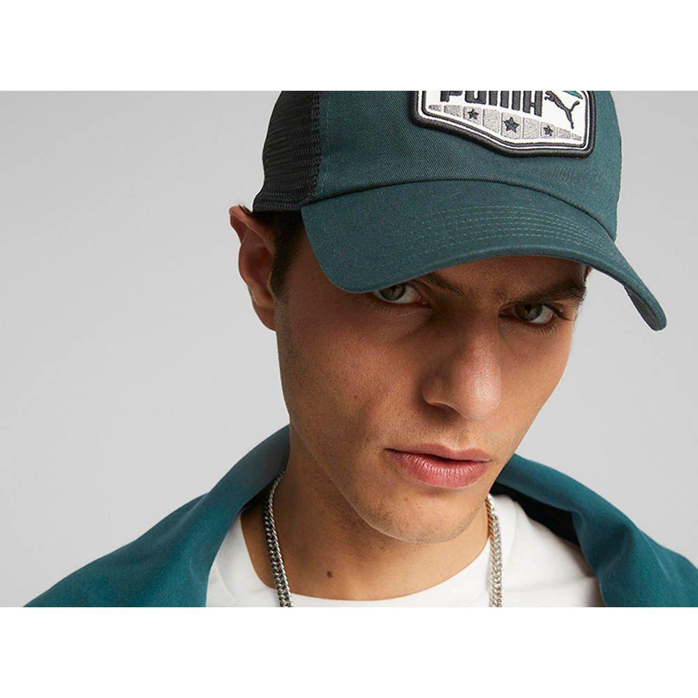 Jockey Visera Curva Trucker Puma 02404602 Verde-4