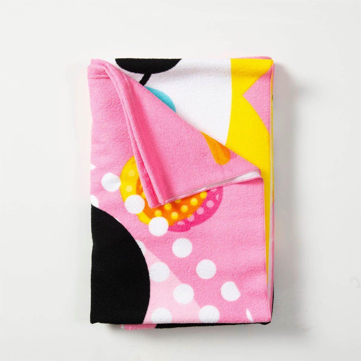 Toalla Microfibra Playa + Bolso Regalo Minnie Dots-2