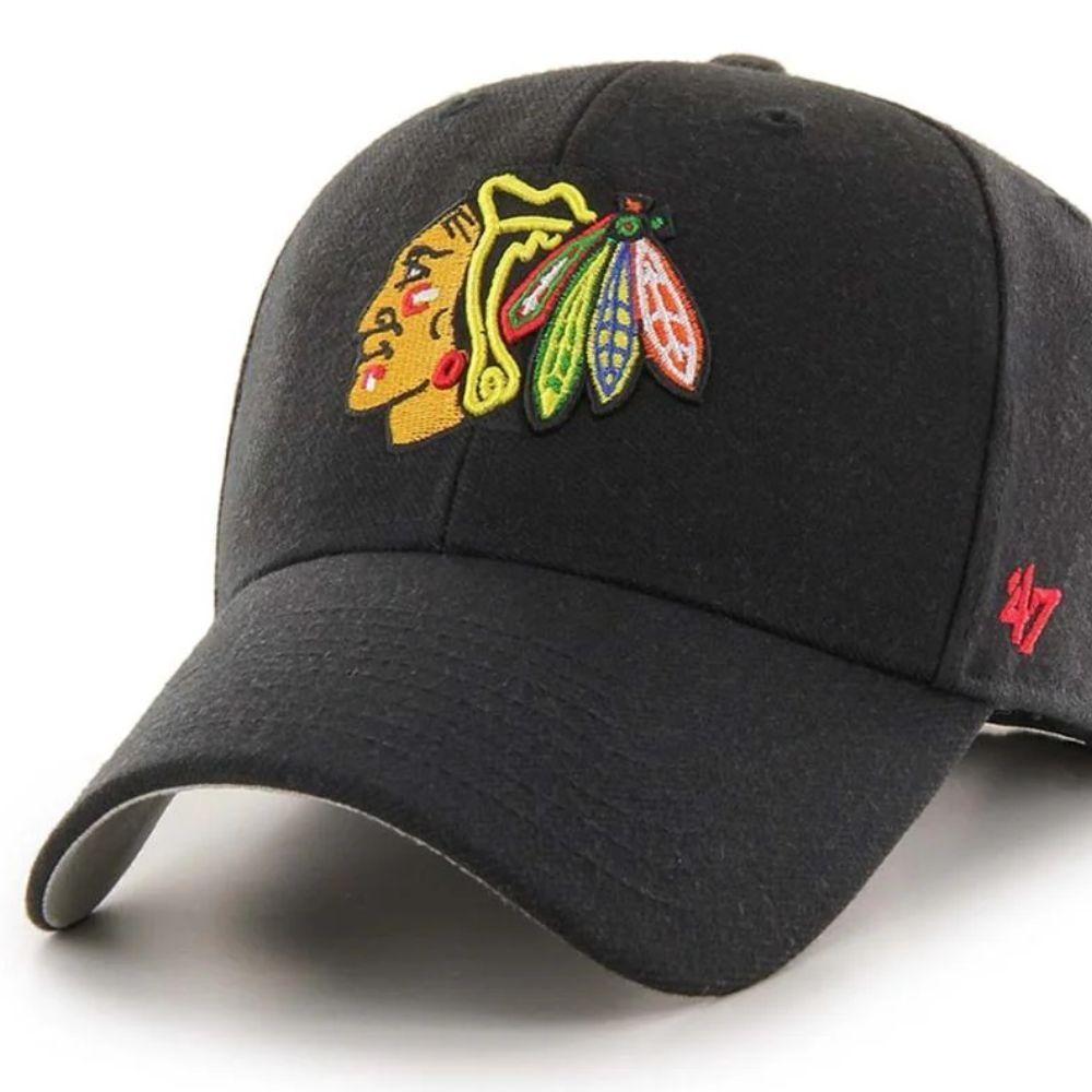 Jockey ’47 Chicago Blackhawks Black MVP-2
