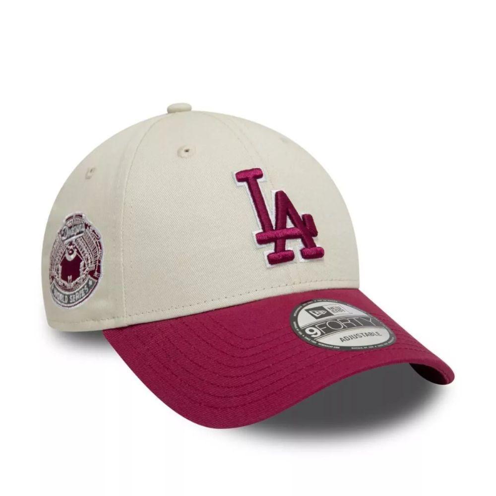 Jockey New Era Los Angeles Dodgers World Series 9FORTY Beige-1