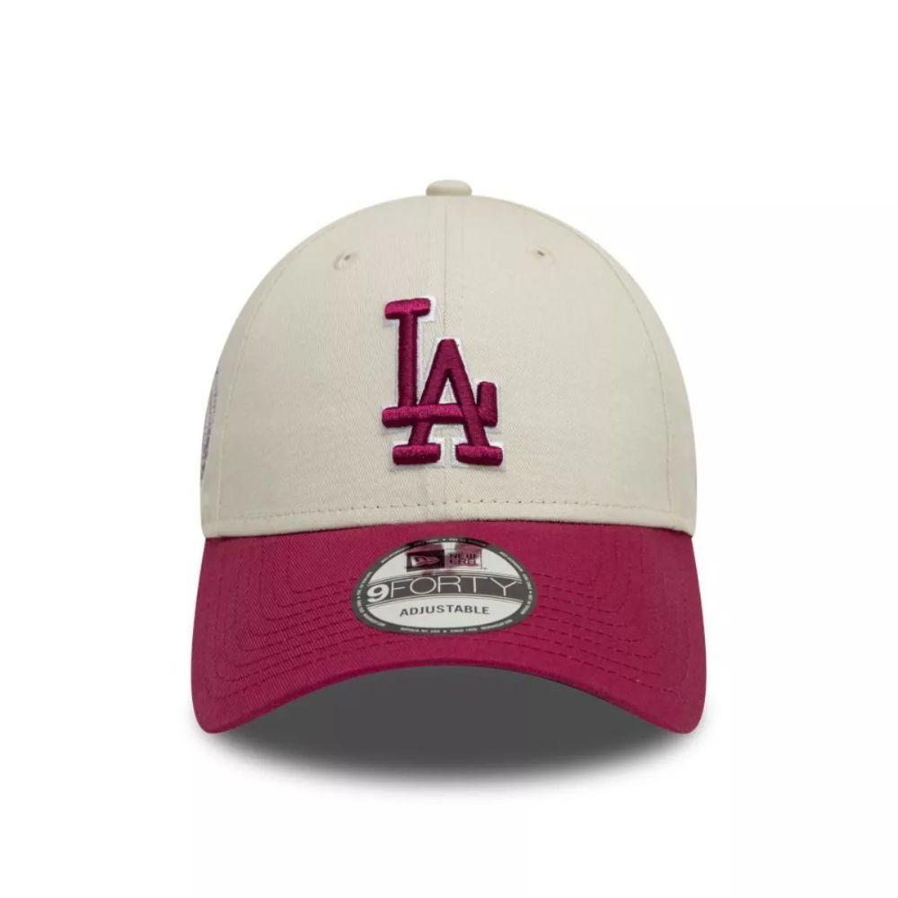 Jockey New Era Los Angeles Dodgers World Series 9FORTY Beige-2