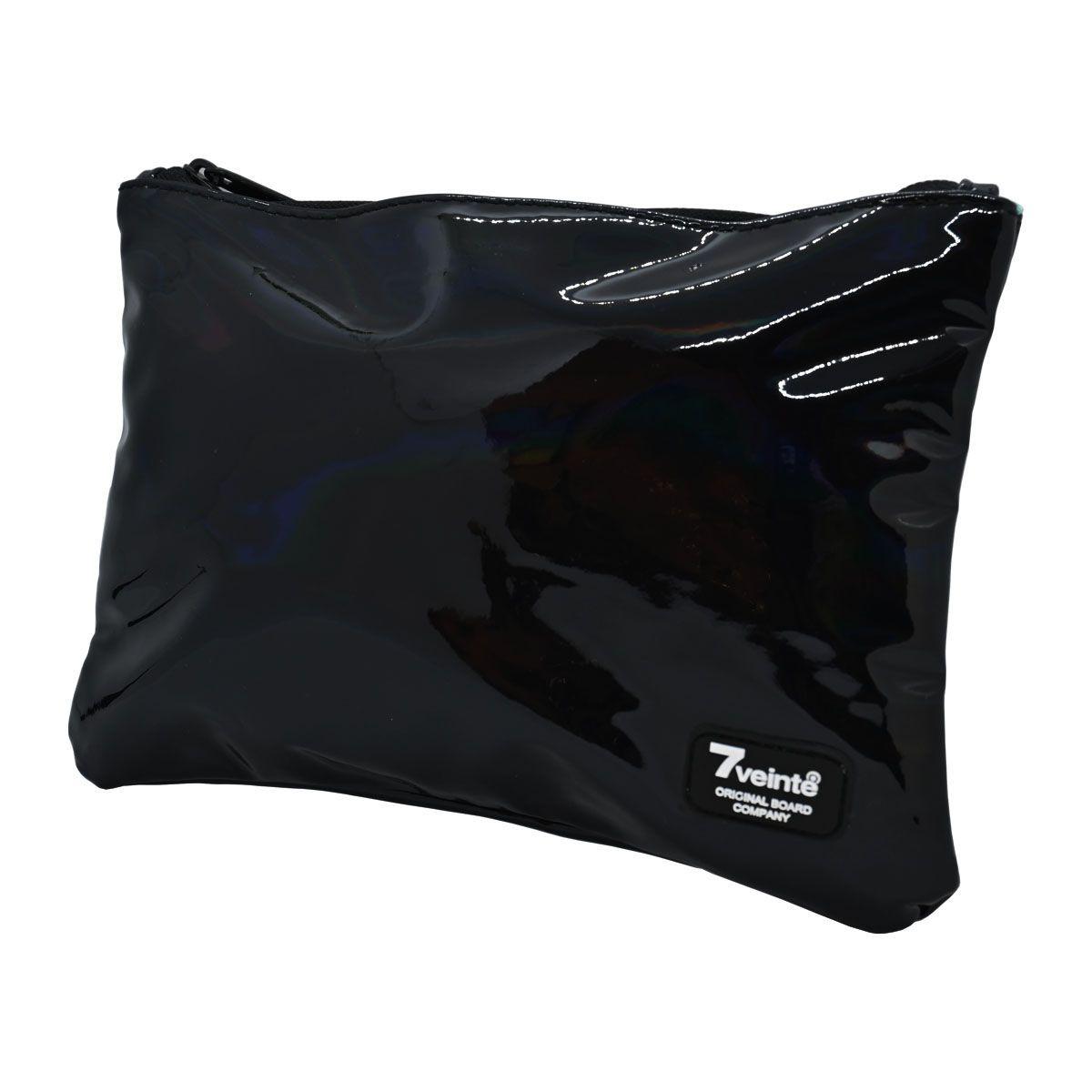 Estuche / Cosmetiquero Negro Holográfico 7 Veinte-1