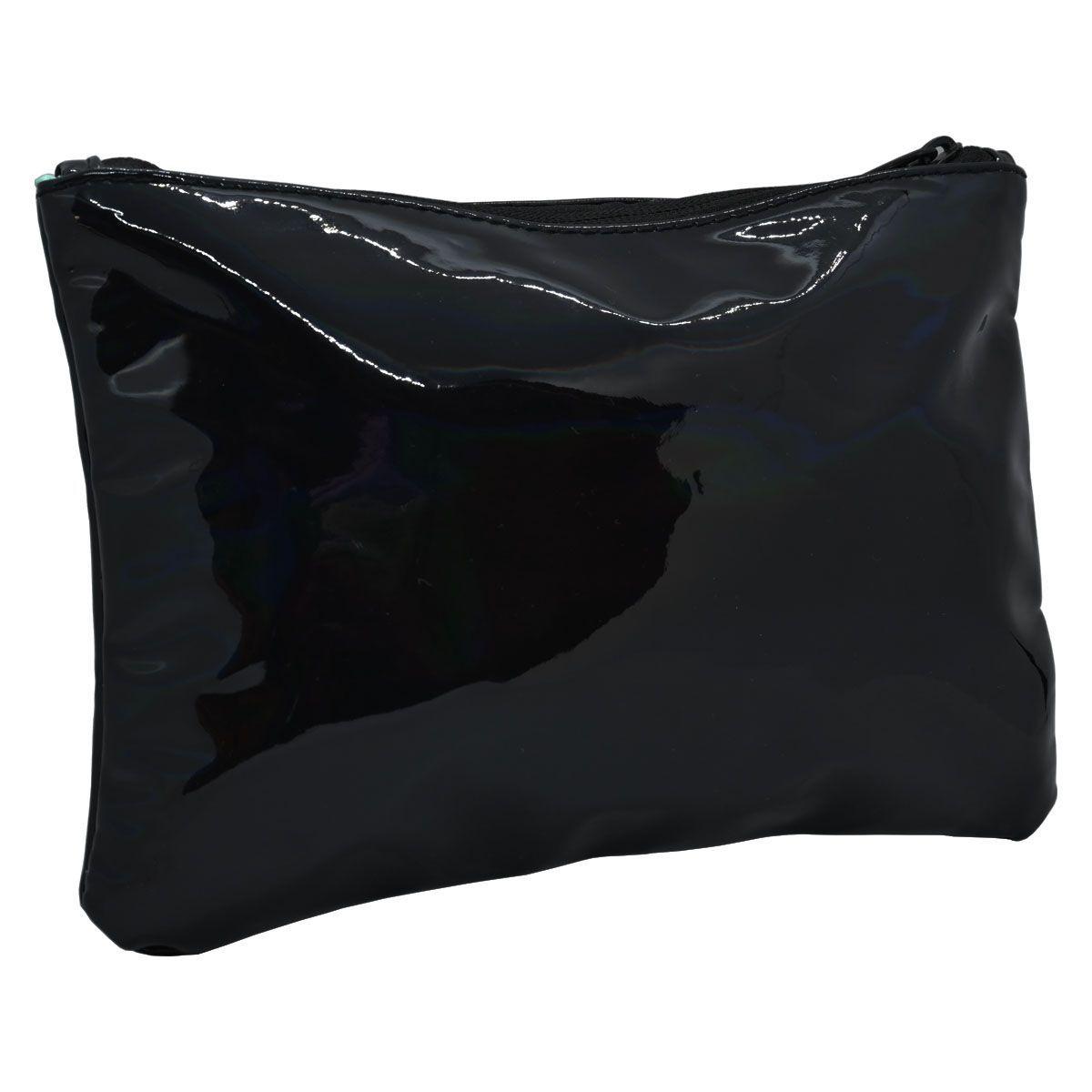 Estuche / Cosmetiquero Negro Holográfico 7 Veinte-2