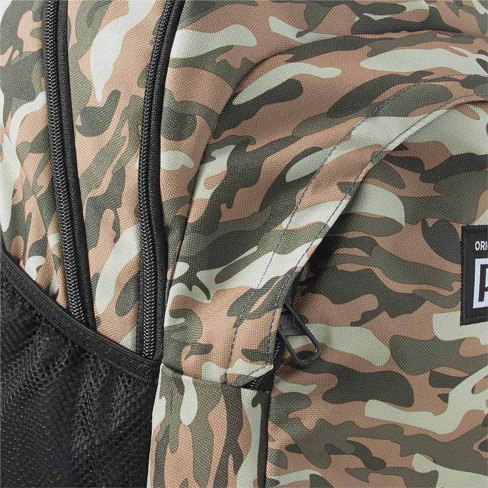 Mochila Academy Puma Camo Verde Musgo 07913302-2