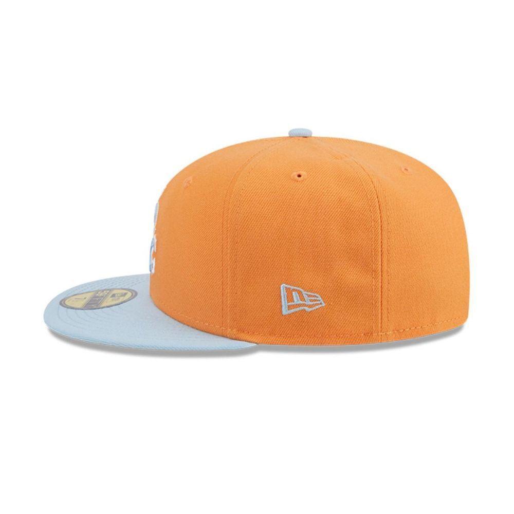 Snapback New Era 59fifty MLB Chicago White Sox Color Pack Orange-2