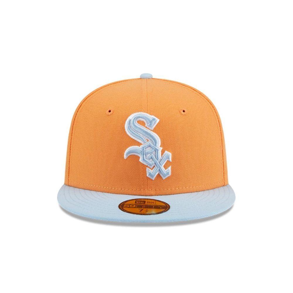 Snapback New Era 59fifty MLB Chicago White Sox Color Pack Orange-3