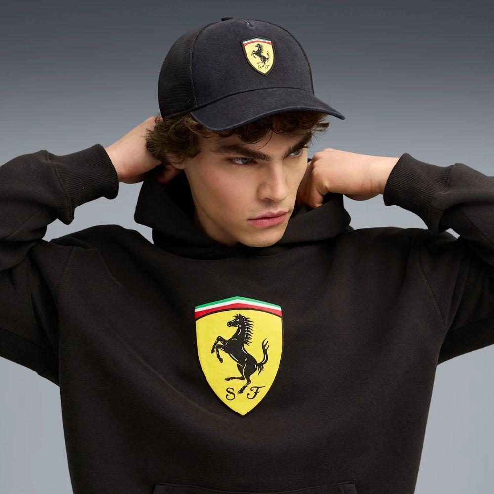 Jockey Puma Scuderia Ferrari Trucker Negro-2