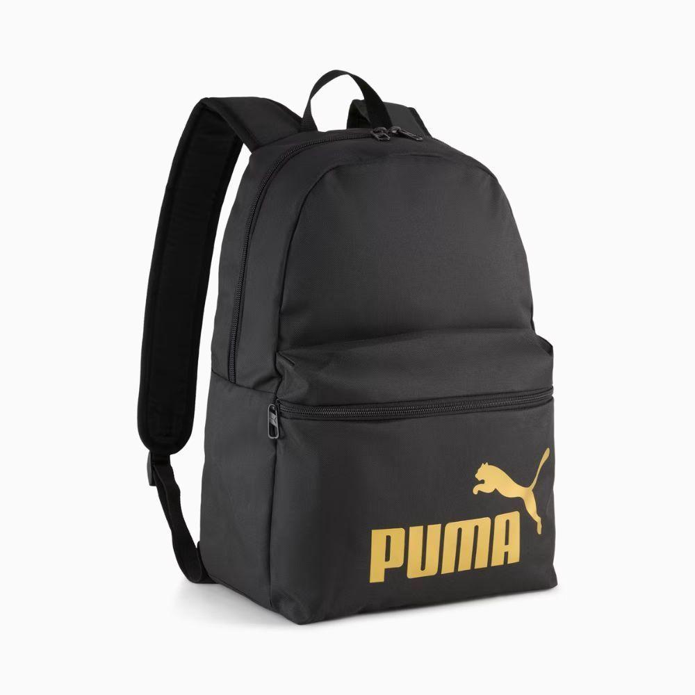 Mochila Puma Phase III Backpack Negro Oro-0