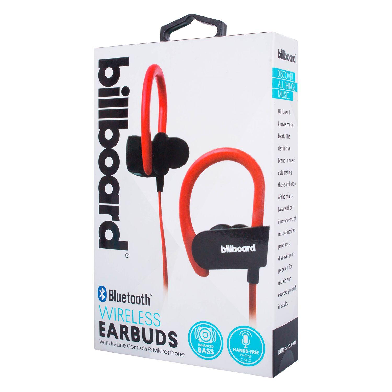 AUDÍFONOS BLUETOOTH BILLBOARD ROJOS-0
