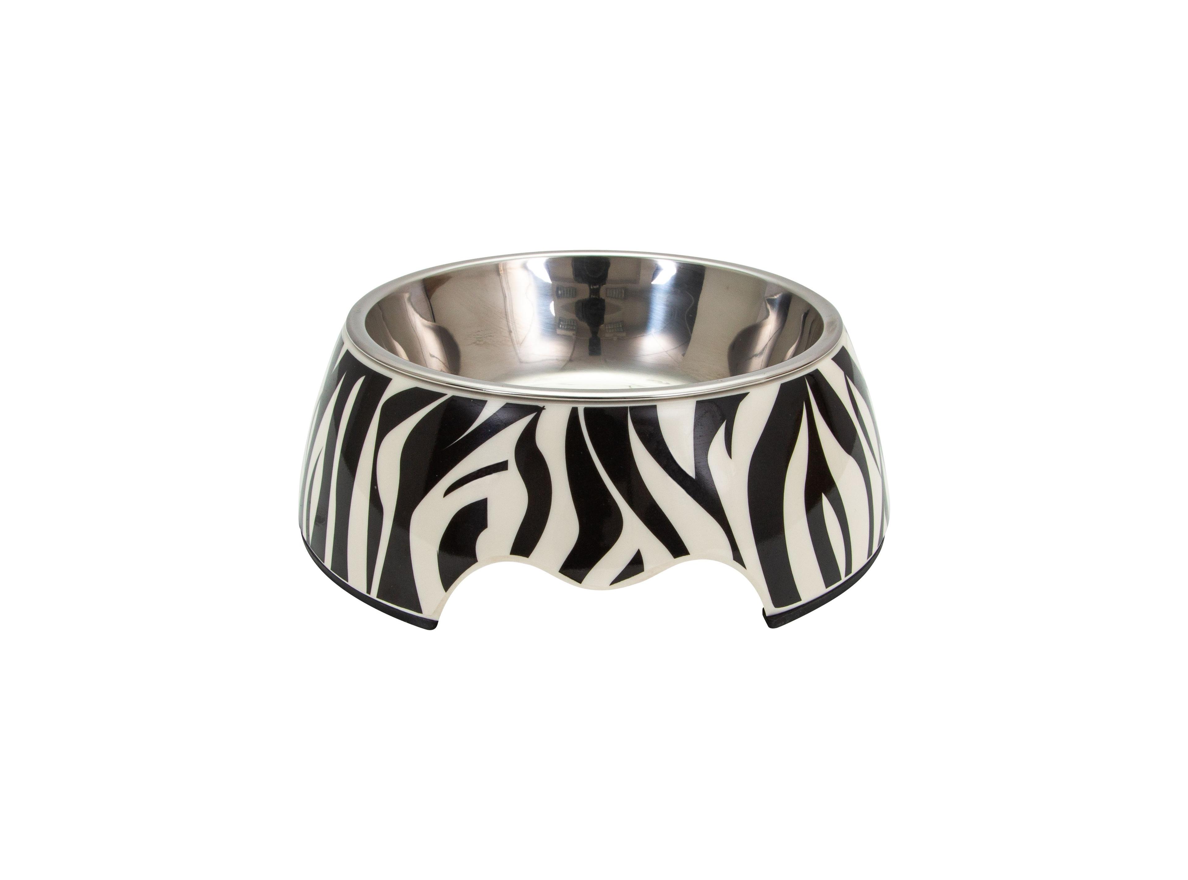 BOWL MASCOTA ESTILO ZEBRA-2