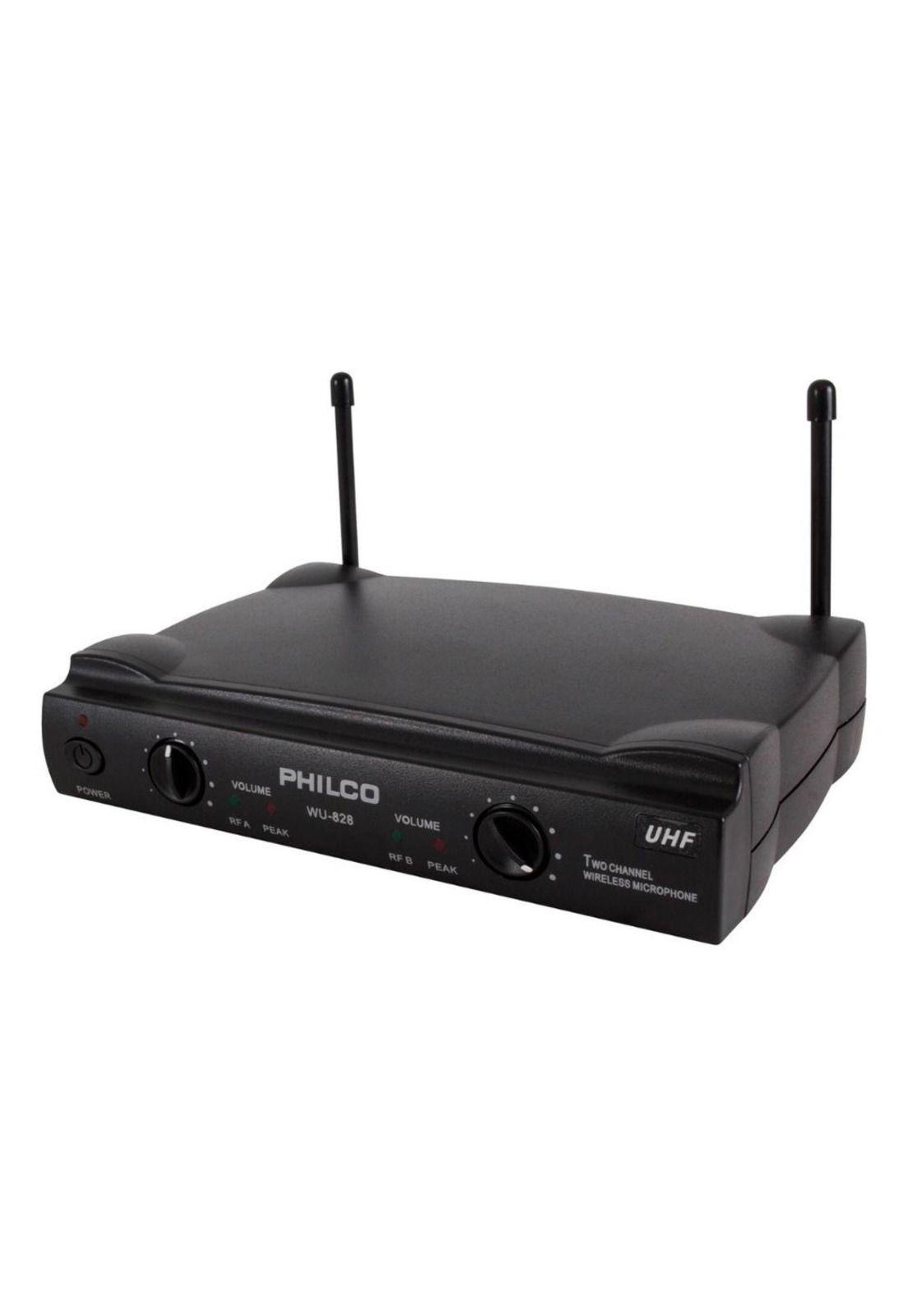 Set 2 Microfonos Inal. Uhf Philco-2