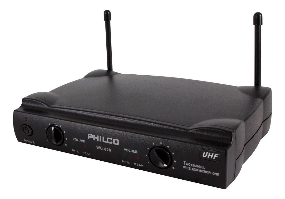 Set 2 Microfonos Inal. Uhf Philco-2