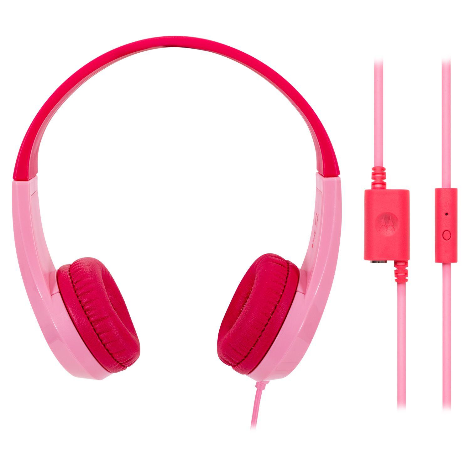 Sh027 Pk Audifono M/libres Motorola Squads 200 Rosado Open box-2