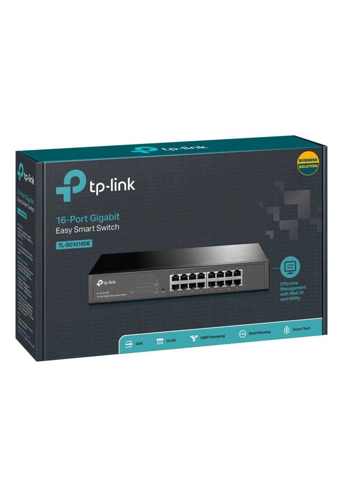 SWITCH TPLINK TL-SG1016DE 16-PORT GIGABIT EASY SMART-0