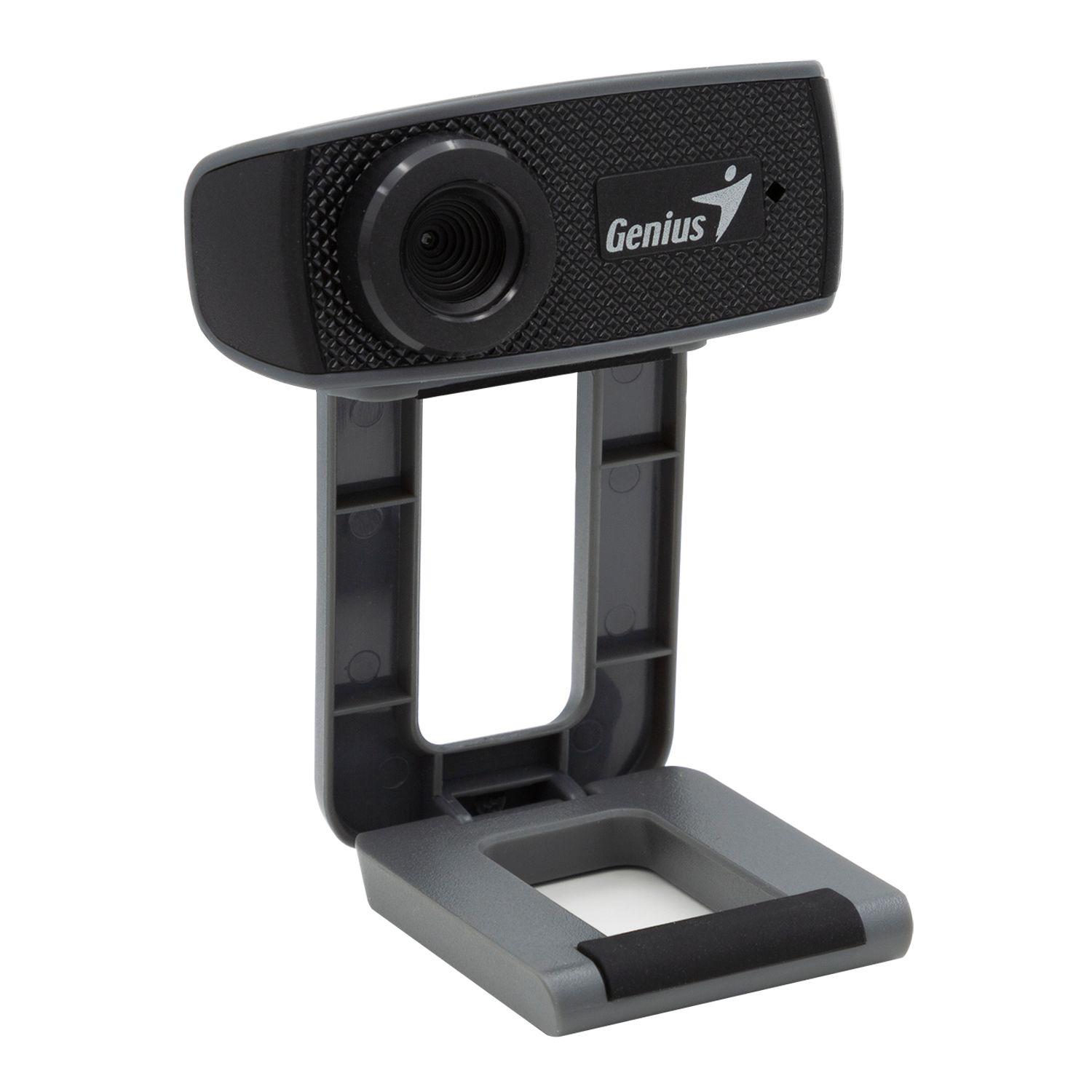 CÁMARA WEB GENIUS FACECAM 1000X HD COLOR NEGRO Open box-2