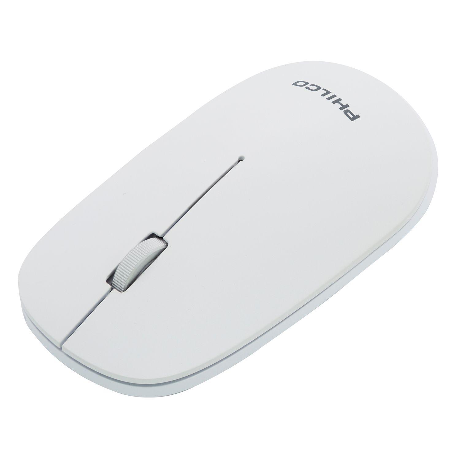 Mouse inalámbrico Philco Pro SPK7305 blanco Open Box-3