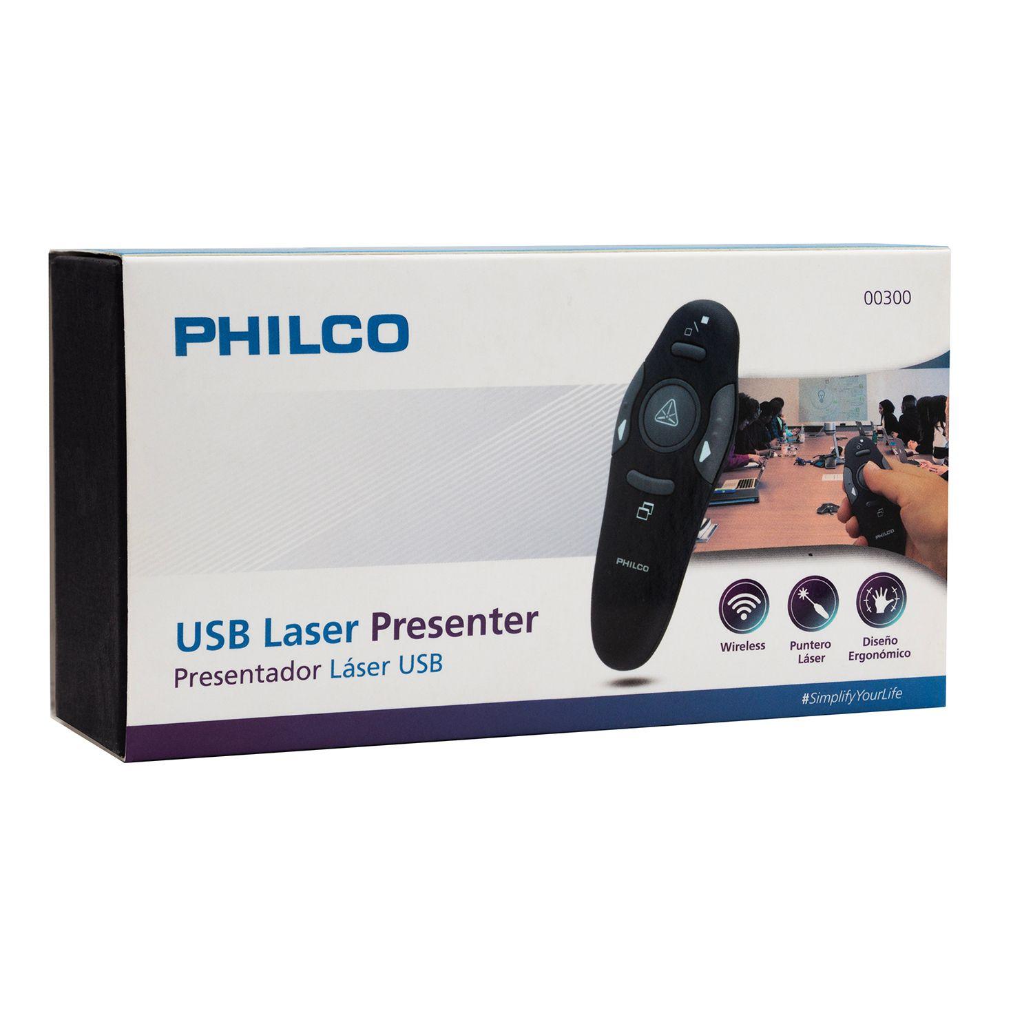 PRESENTADOR PUNTERO LASER PHILCO-2