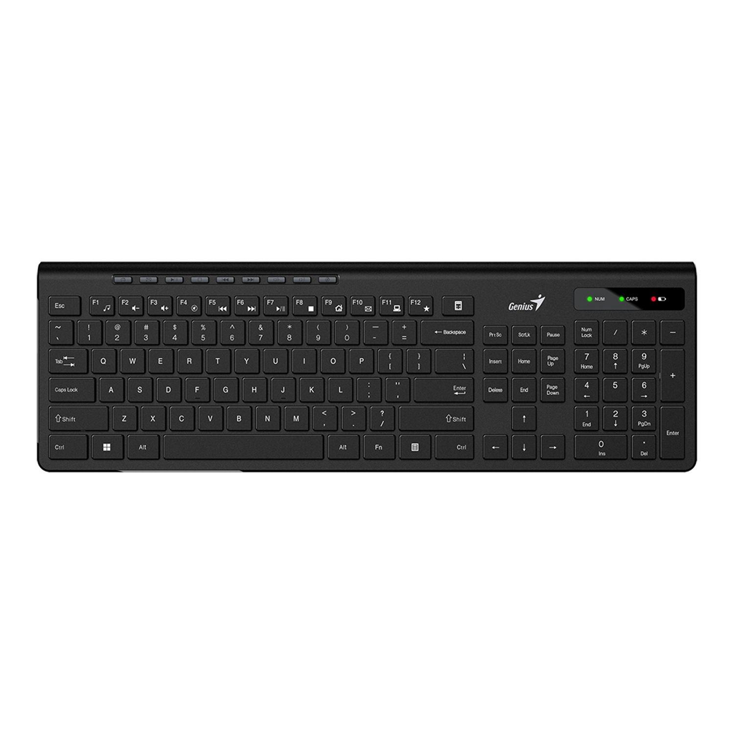 Teclado Inalámbrico Ergonómico Cherry SlimStar 7230 – Negro-2