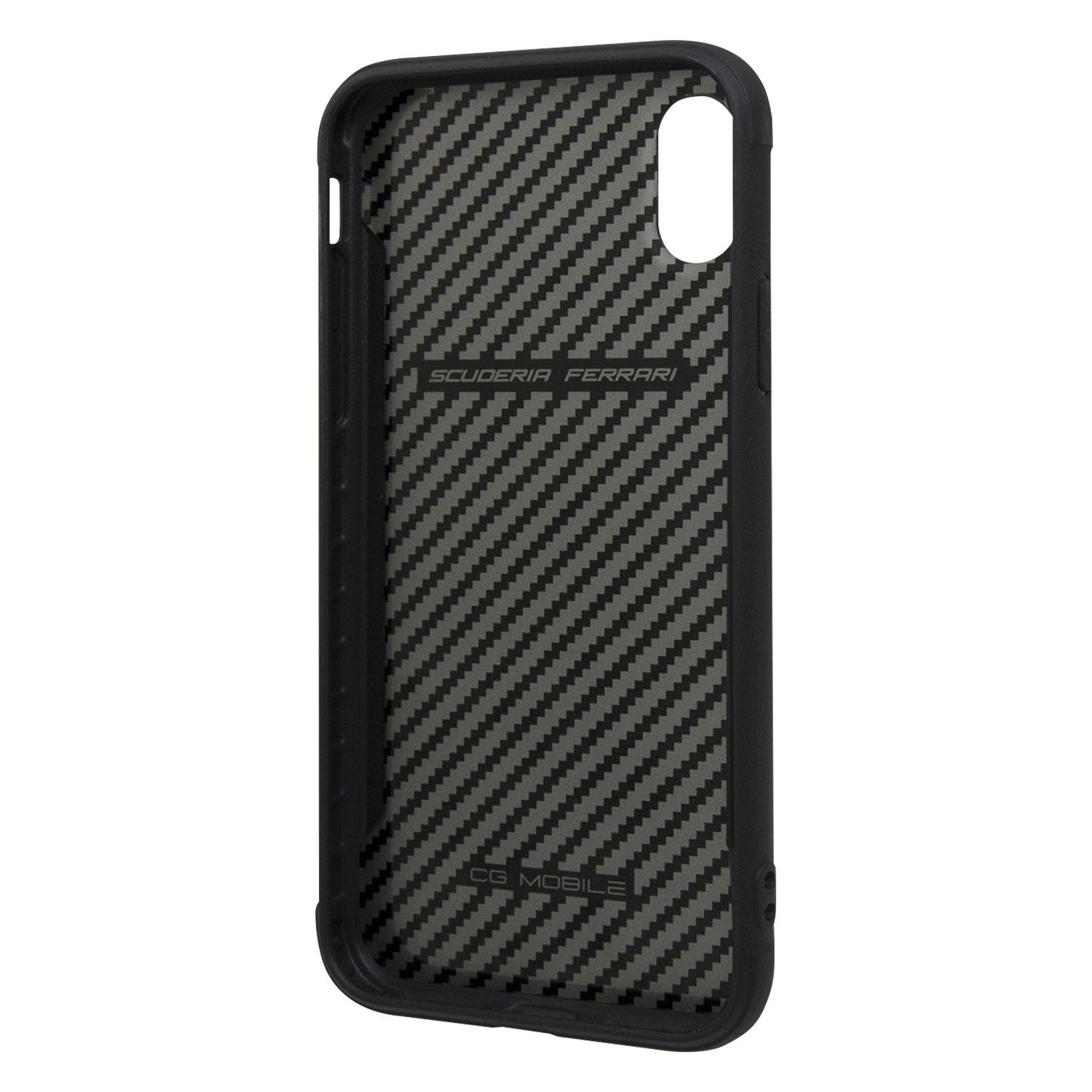 CARCASA FERRARI P/IPHONE XR NEGRA FESPCHCI61CBBK-2