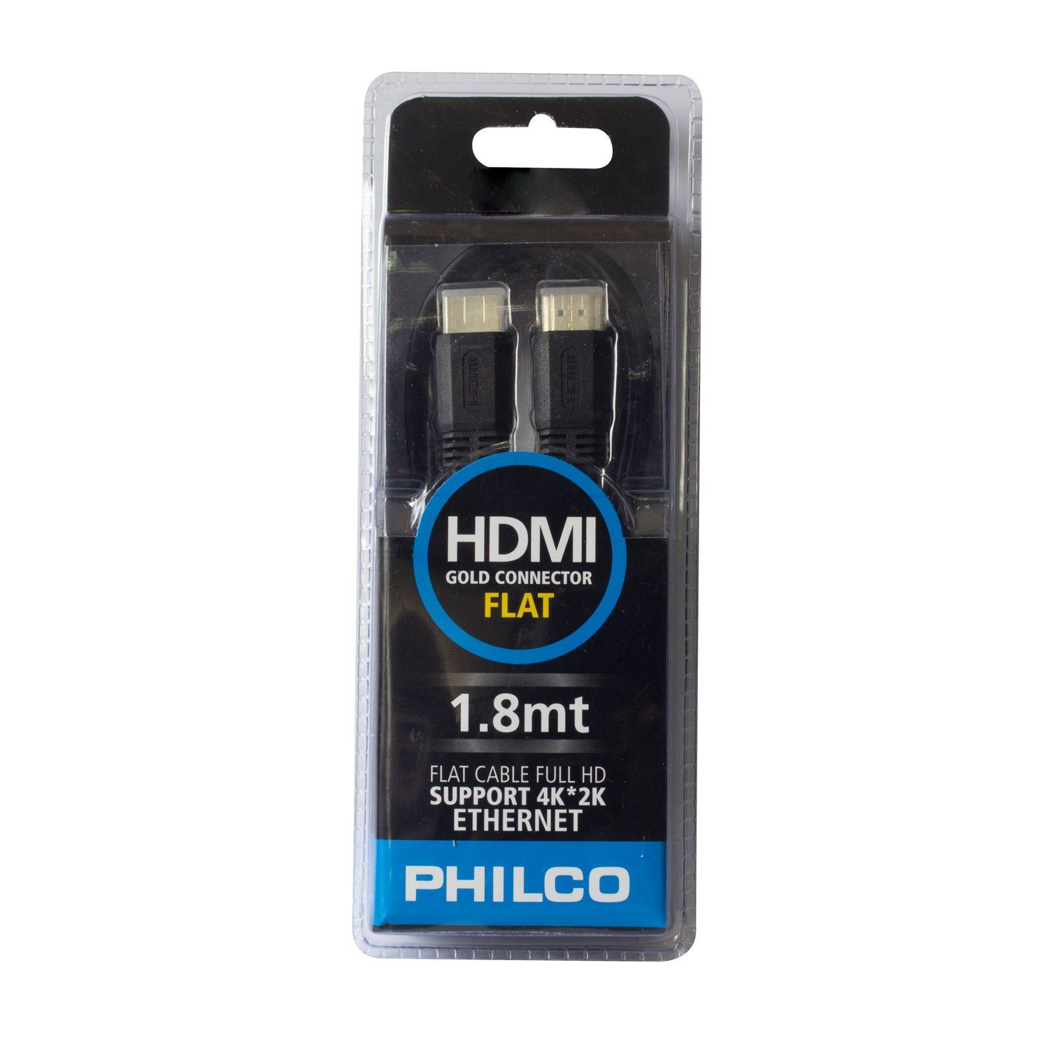 CABLE HDMI DORADO 180 GRADOS 1.8 MTS-0