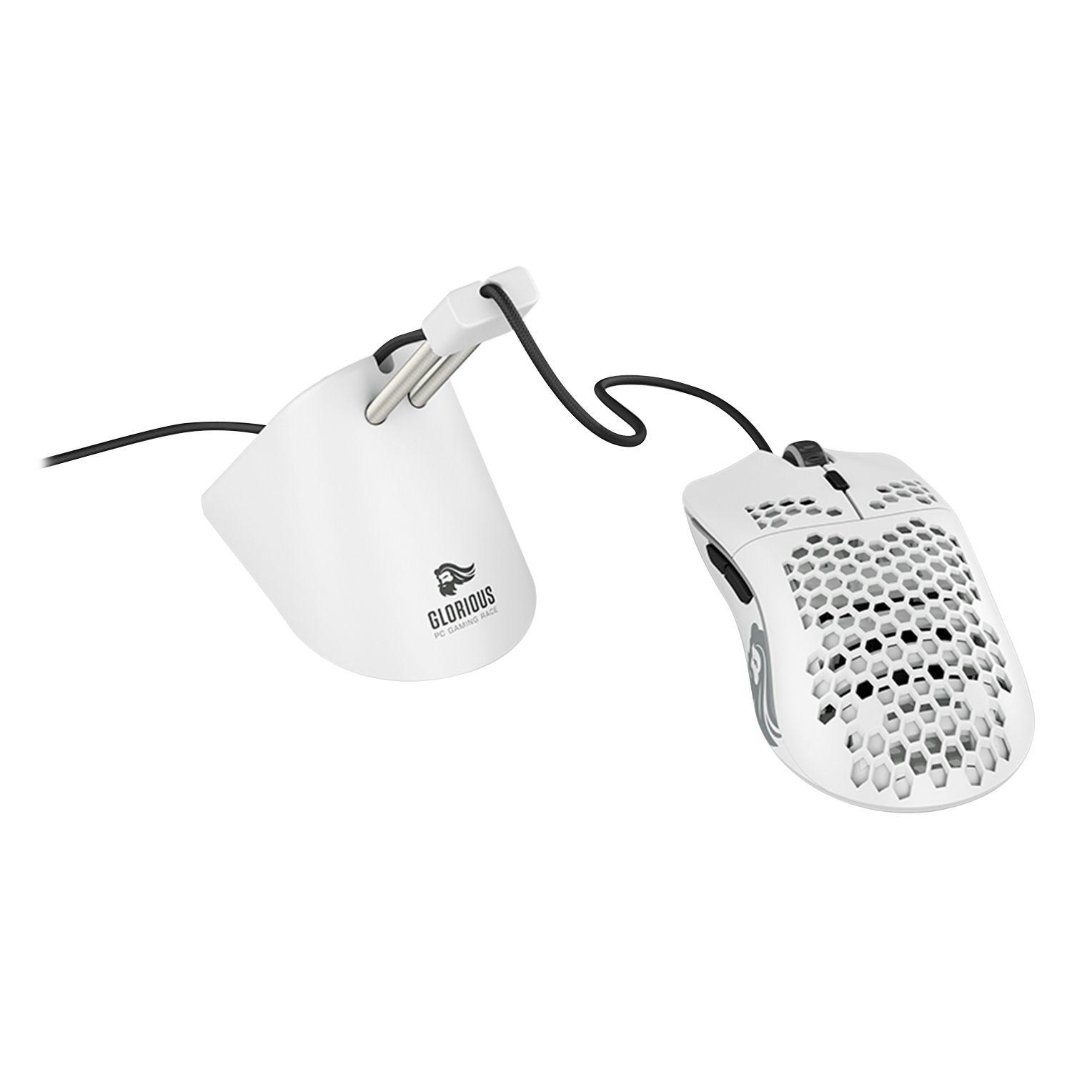 G-MB-WHITE SOPORTE PARA MOUSE BUNGEE GLORIOUS BLANCO-3