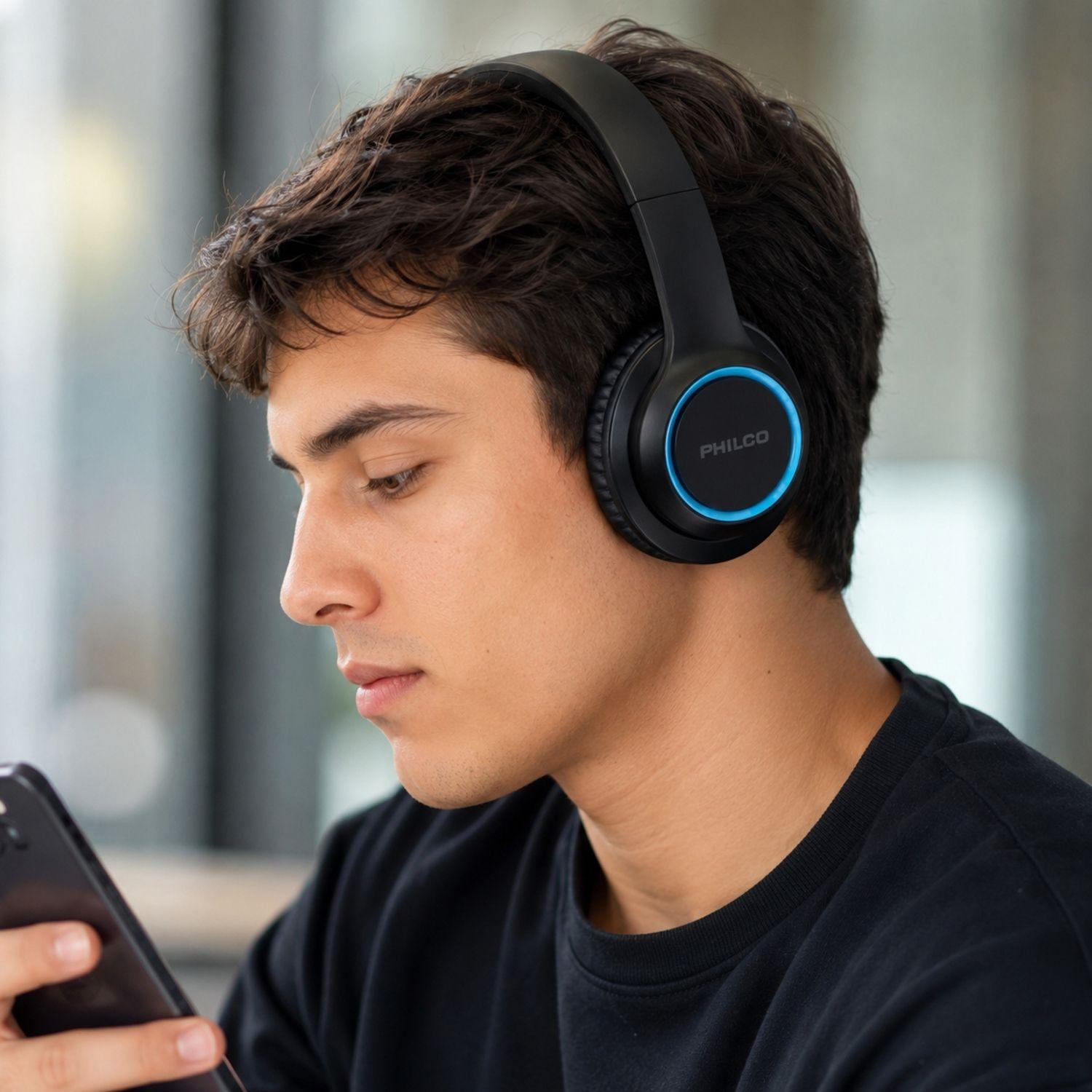 Audífono Philco Bluetooth Azul-1