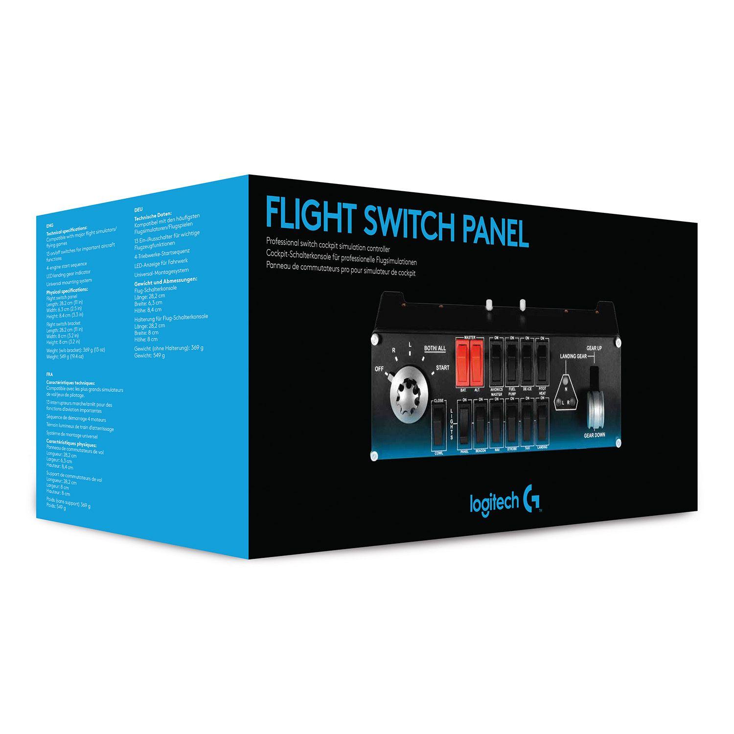 Logitech G Saitek Pro Flight Switch Panel Open box-2