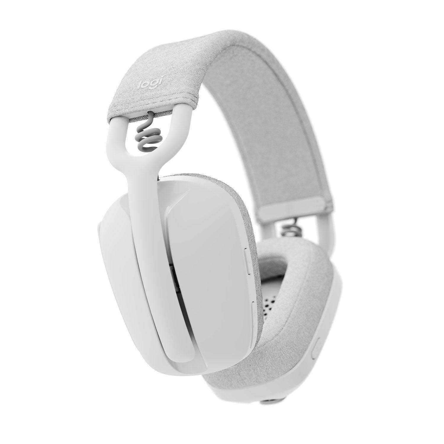 Logitech Zone Vibe 100 Headset Inalámbrico C Micrófono White Open box-4