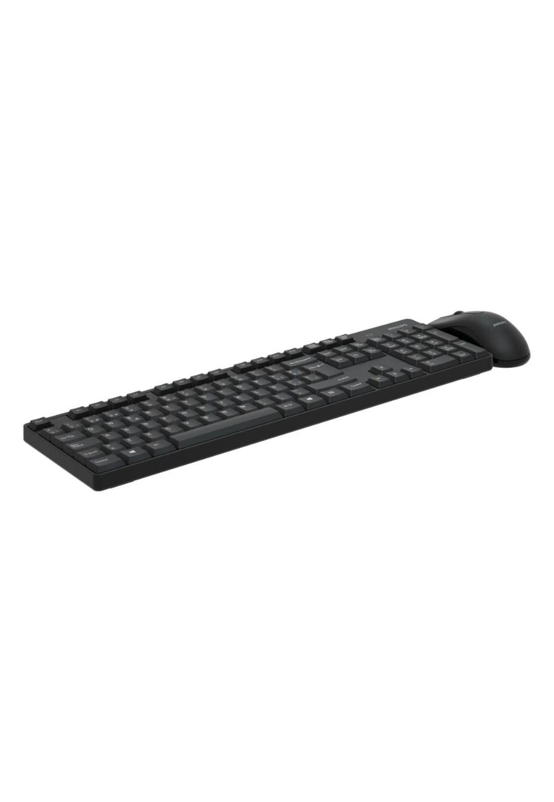 COMBO INALAMBRICO TECLADO + MOUSE PHILIPS NEGRO SPT6501B-3
