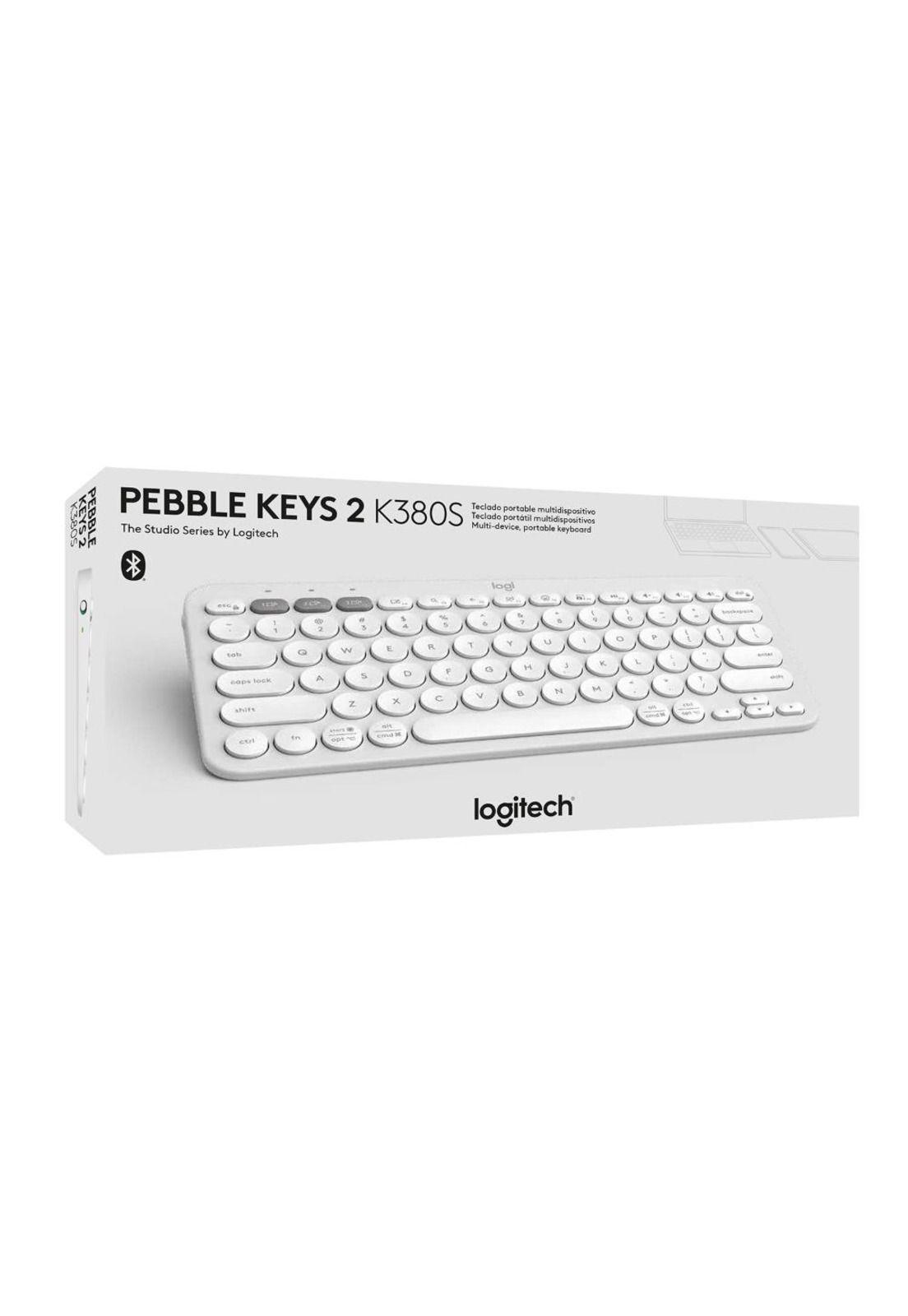 TECLADO PEBBLE 2 K380 BLANCO-1