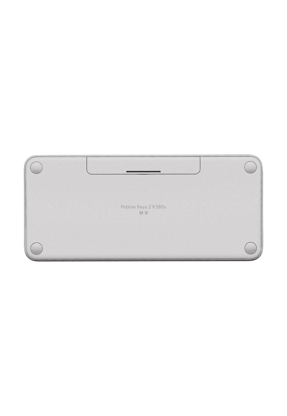 TECLADO PEBBLE 2 K380 BLANCO-3