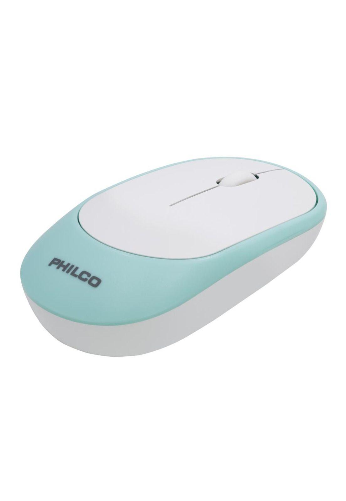 MOUSE INAL. SPK7314 CYAN PHILCO PRO-3