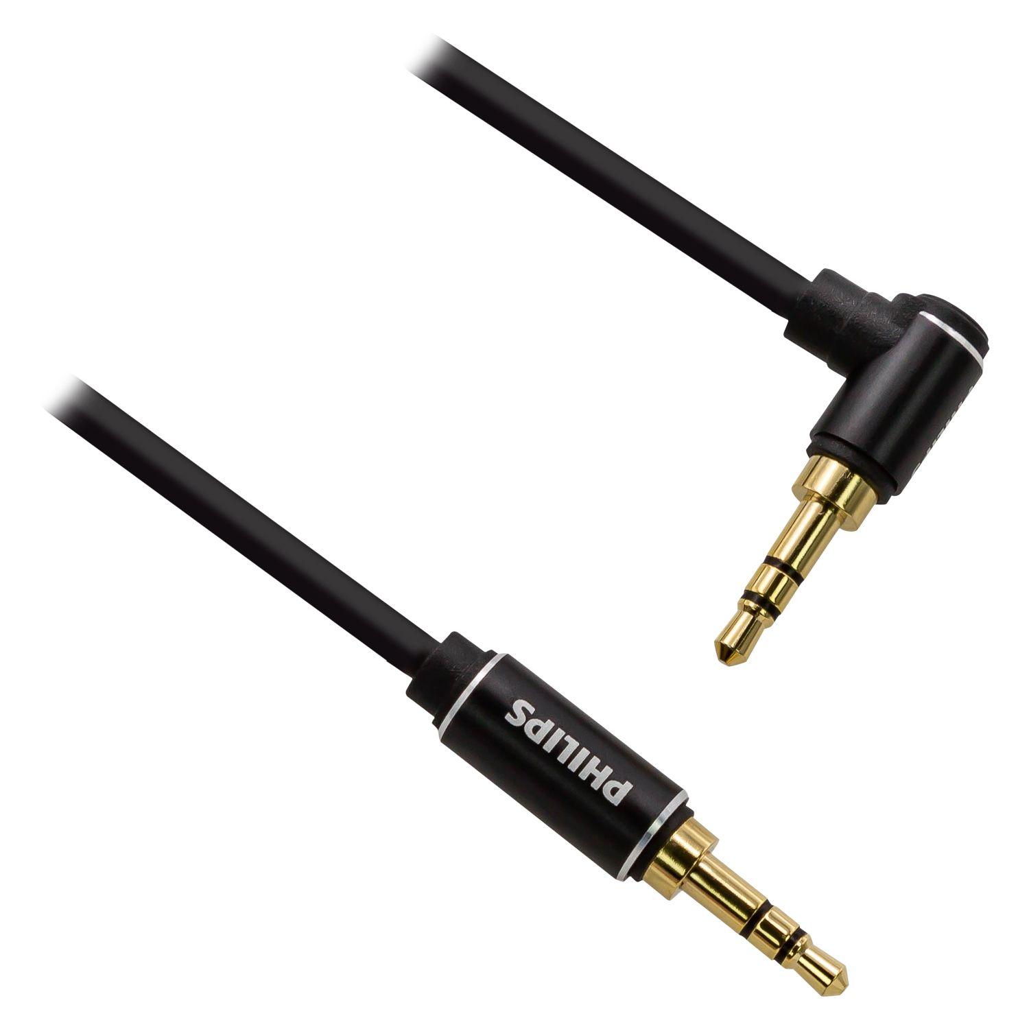 CABLE DE AUDIO 3.5 A 3.5 90 GRADOS 1,2 MTS SWA4221/59-0
