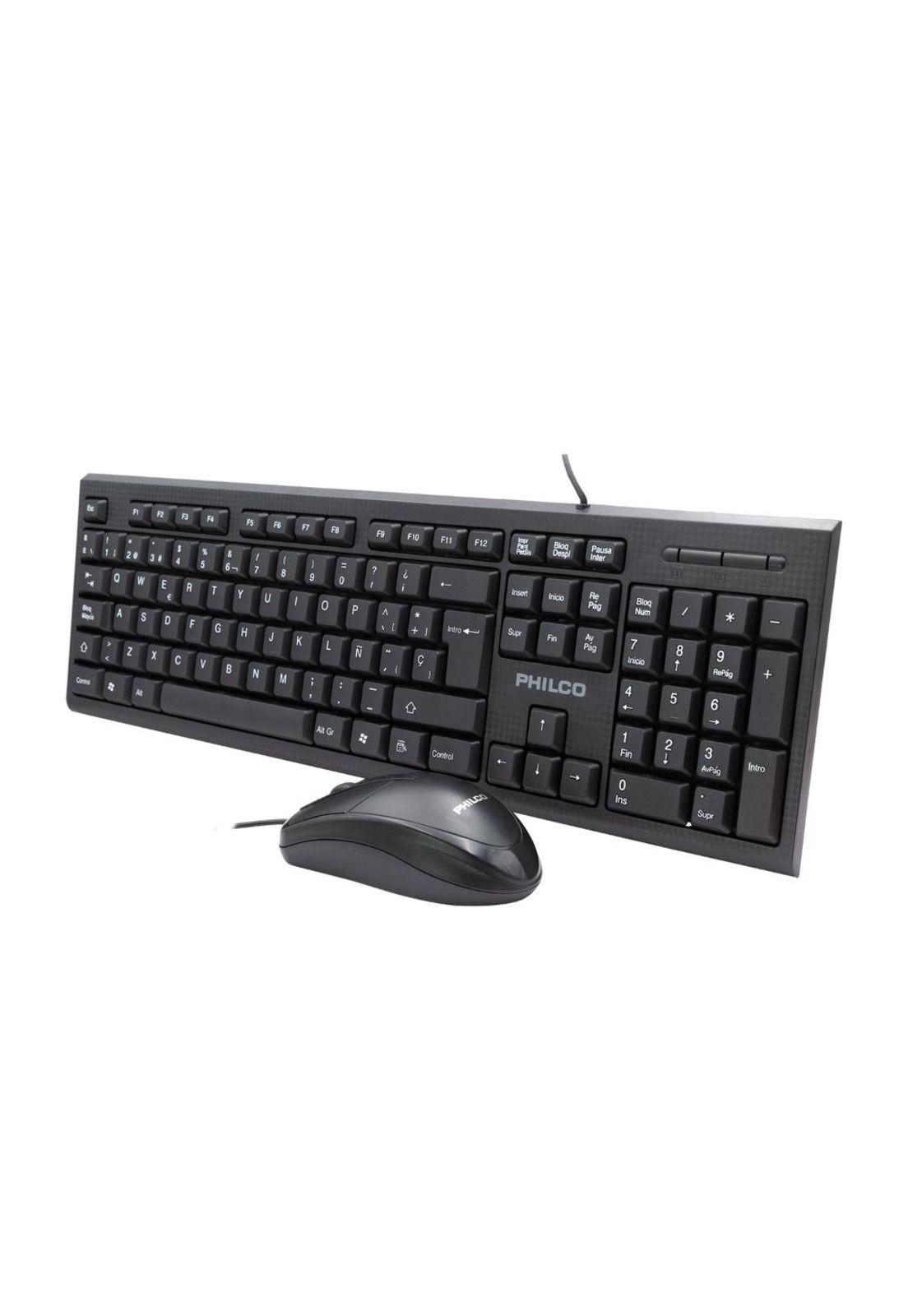 KIT ALAMBRICO PHILCO TECLADO + MOUSE-3