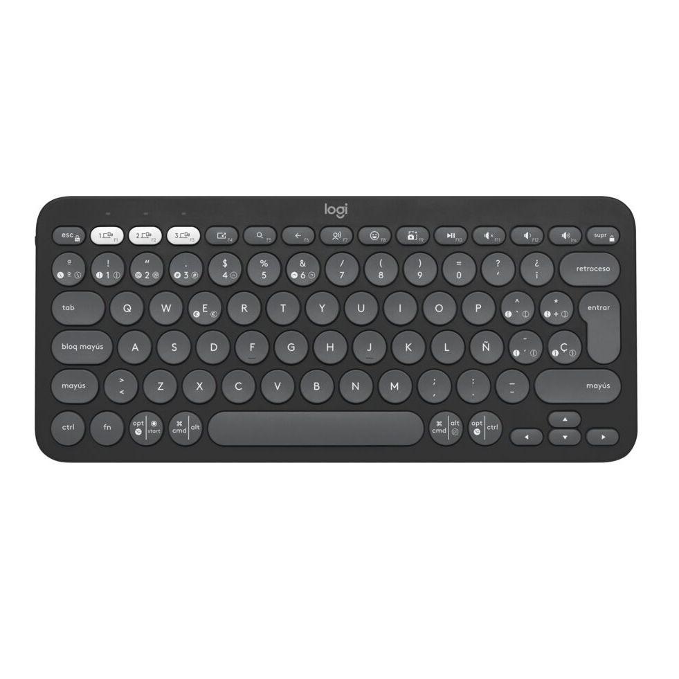 920-011783 TECLADO PEBBLE 2 K380 GRAFITO-2
