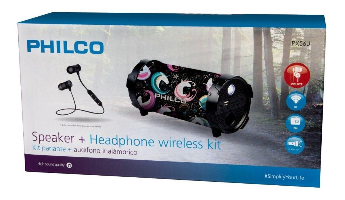 Bazooka Bluetooth Con Audífonos | Philco-2