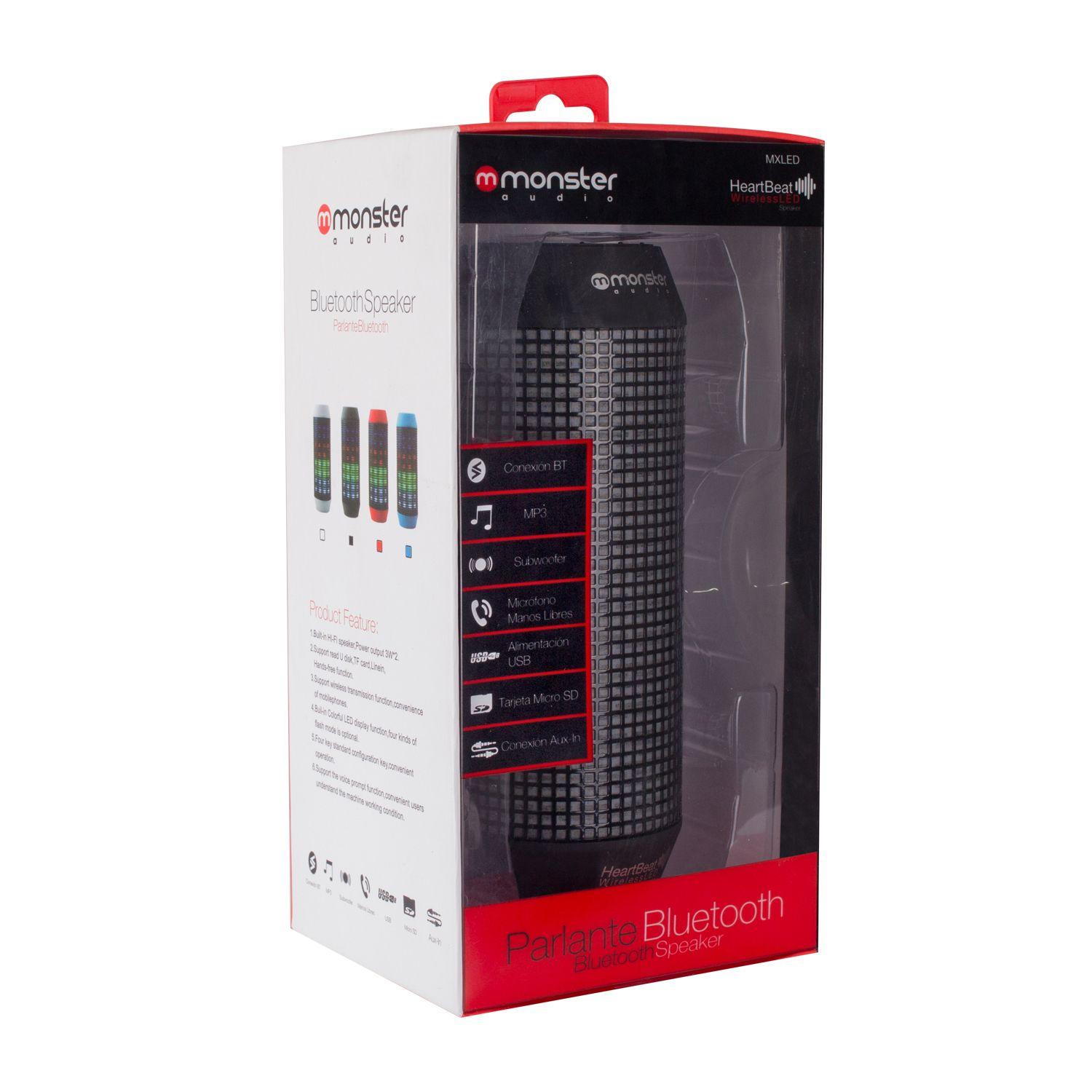 MXLED PARLANTE MONSTER BLUETOOTH-4