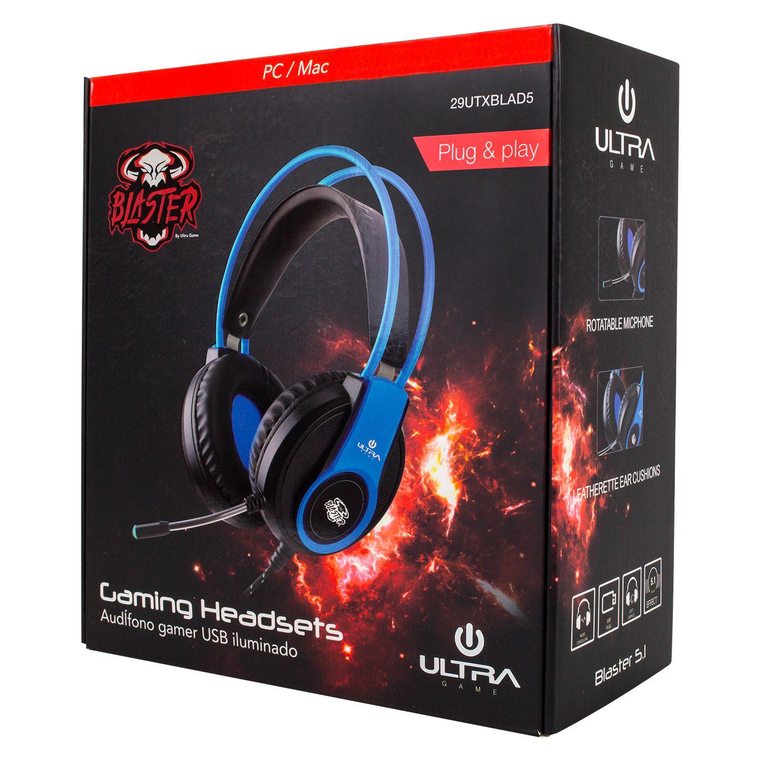 Audífono Gamer Blad 5 Ultra Open box-3