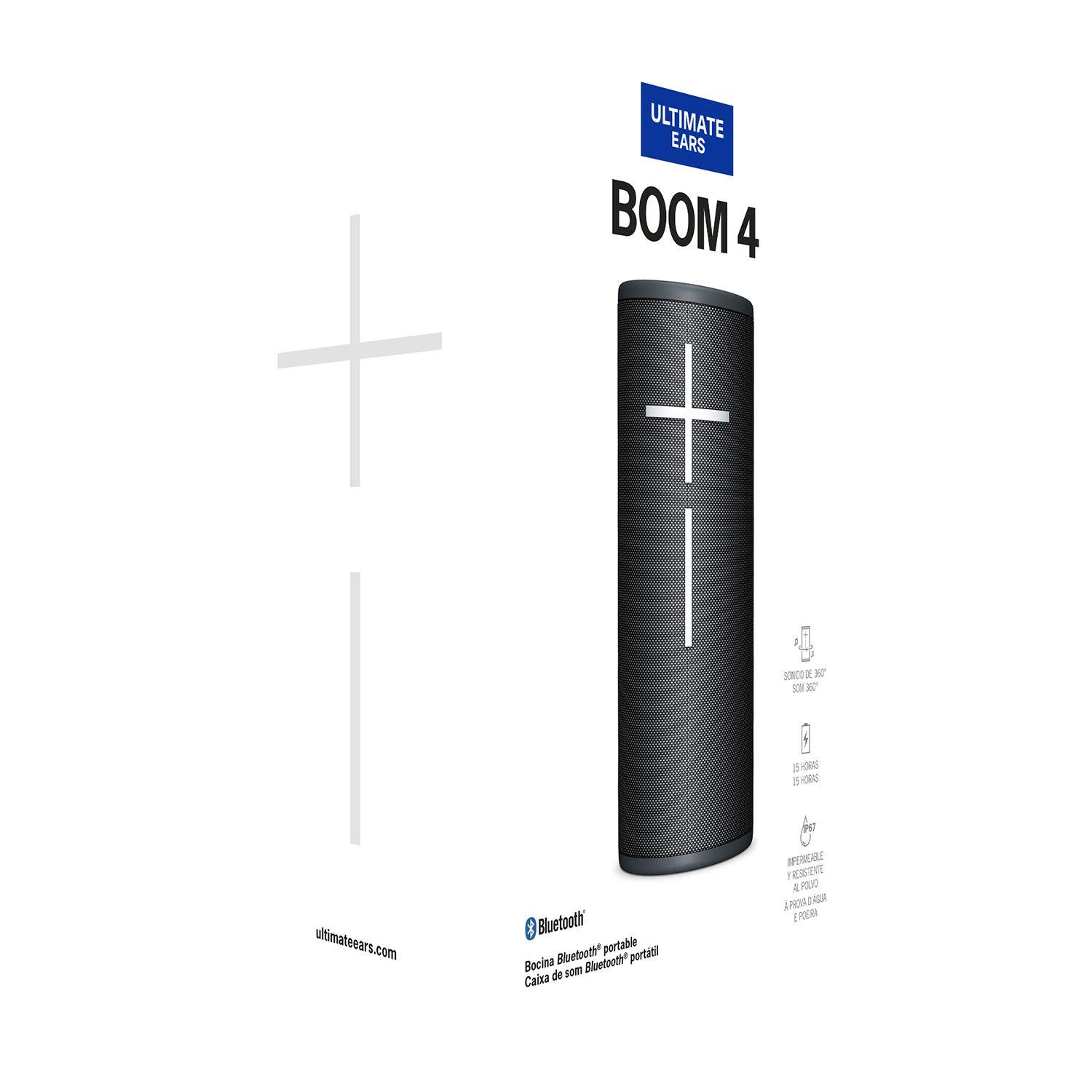 PARLANTE INALÁMBRICO BLUETOOTH ULTIMATE EARS BOOM 4 NEGRO Open box-7