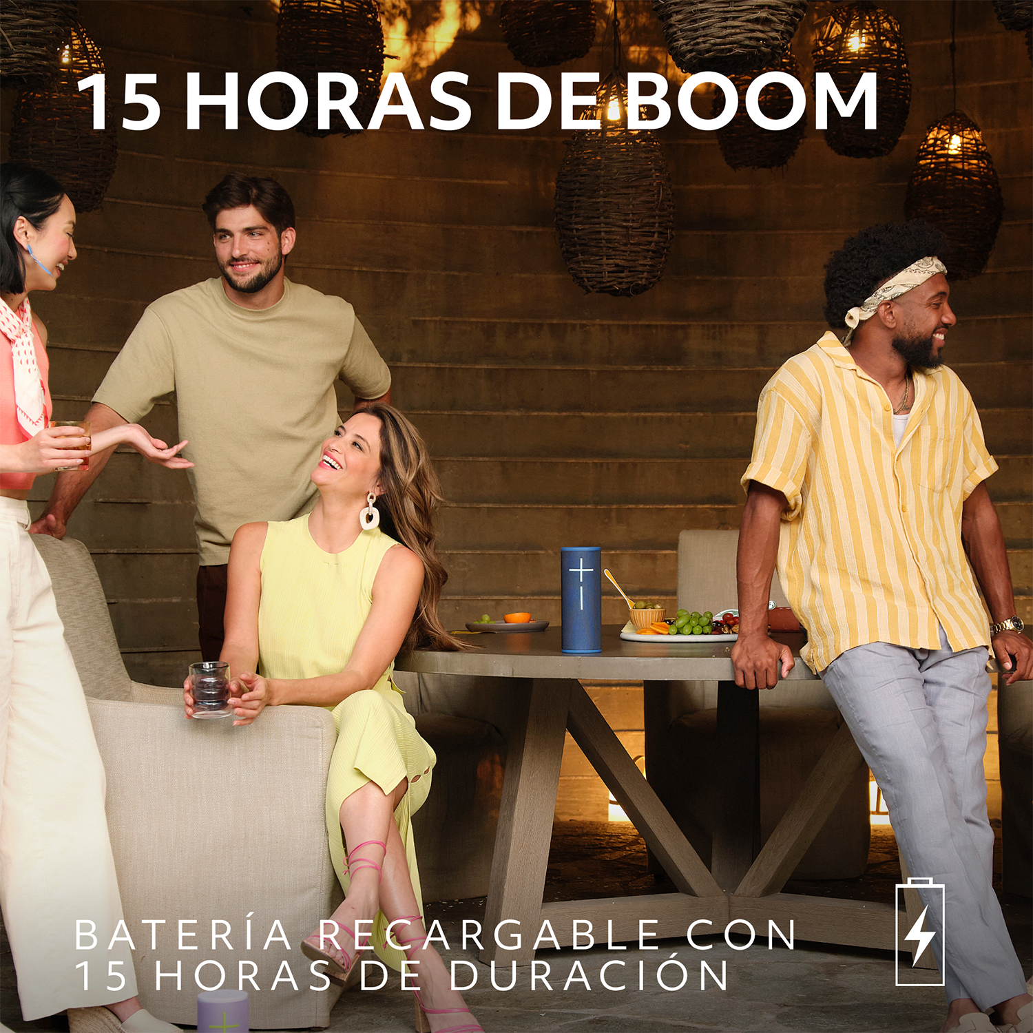 PARLANTE INALÁMBRICO BLUETOOTH ULTIMATE EARS BOOM 4 NEGRO Open box-9