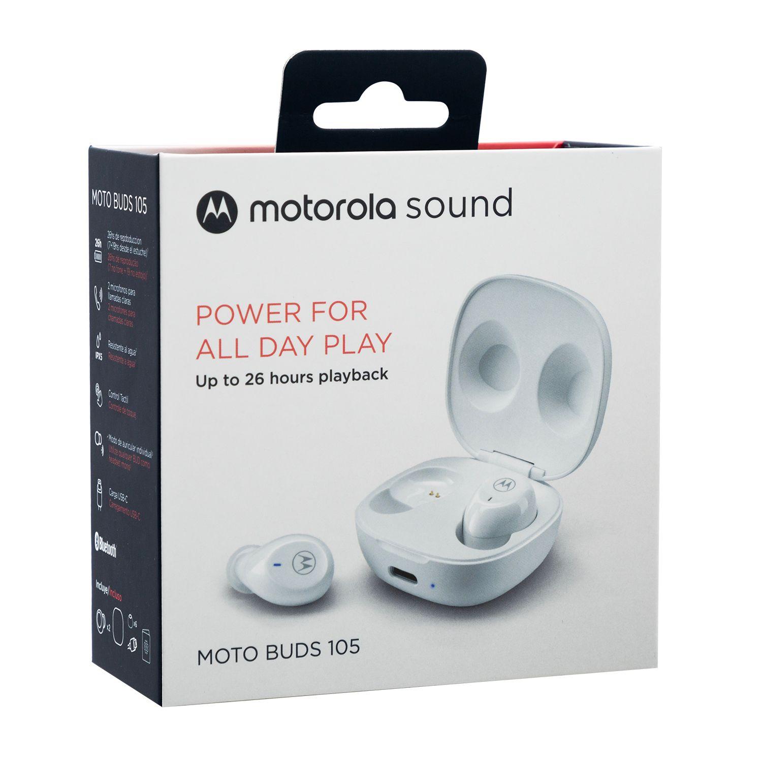 AUDIFONO MOTO BUDS 105 TRUE WIRELESS Open box-3